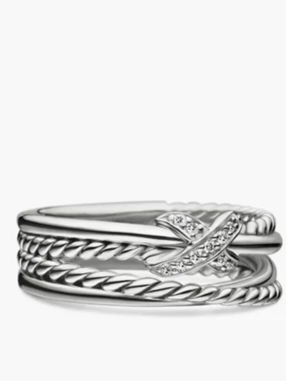 David Yurman X Crossover Band Ring